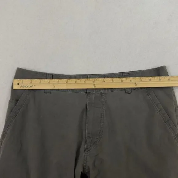 Kuhl Mens Pants Slax Klassik Fit Enduro Fabric Gray Moisture Wicking Size 36x30